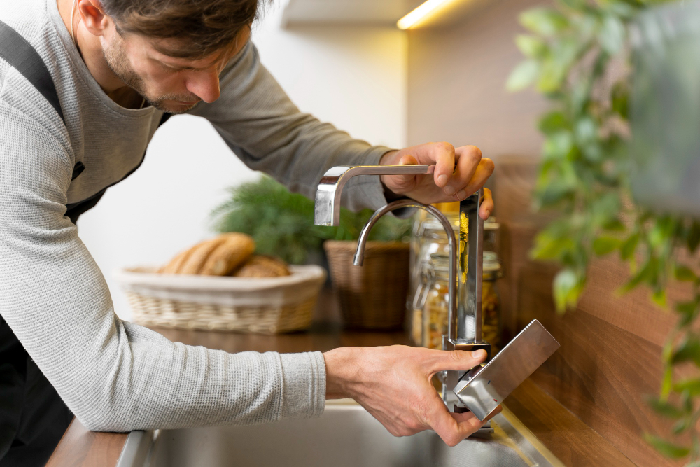 Kitchen Faucet Installation