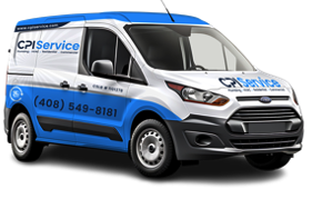 CPI Plumbing HVAC service call van