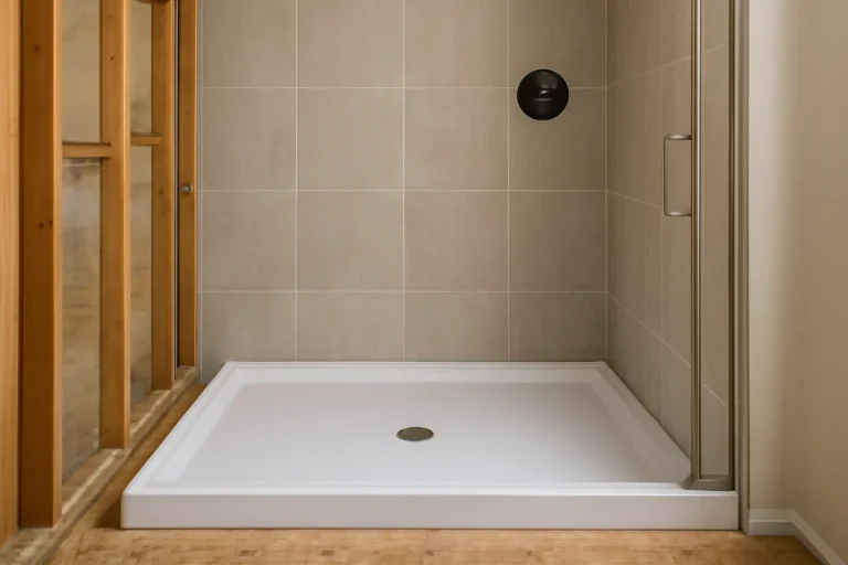 Shower Pan Repairs and Enclosure Replacement