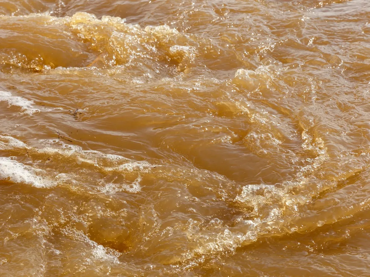 Discolored Water