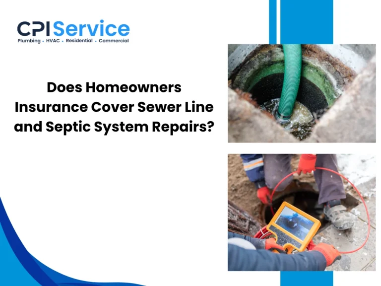 Does Homeowners Insurance Cover Sewer Line and Septic System Repairs