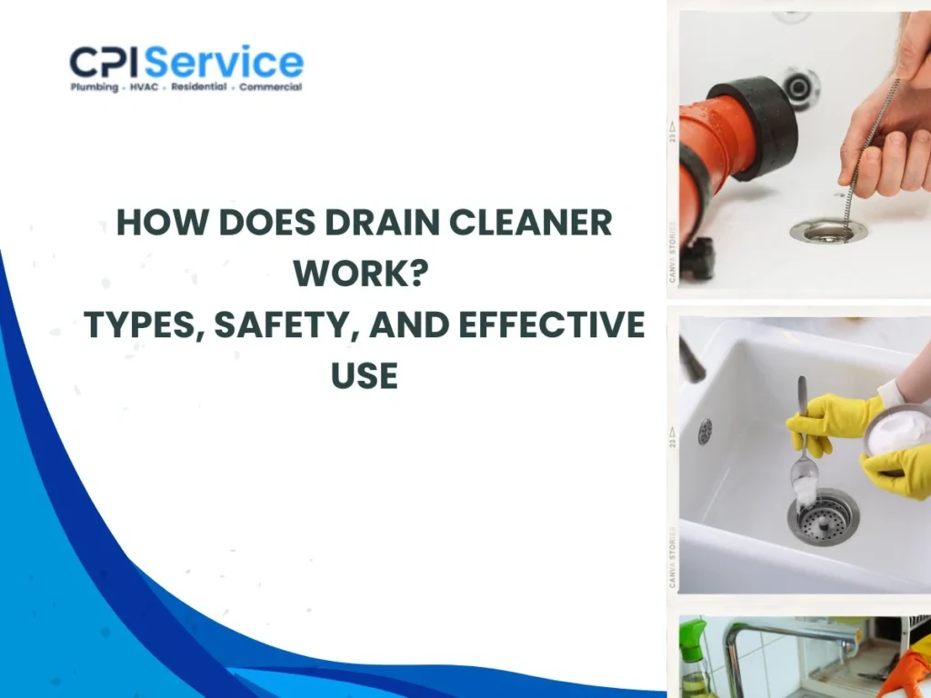 How Does Drain Cleaner Work