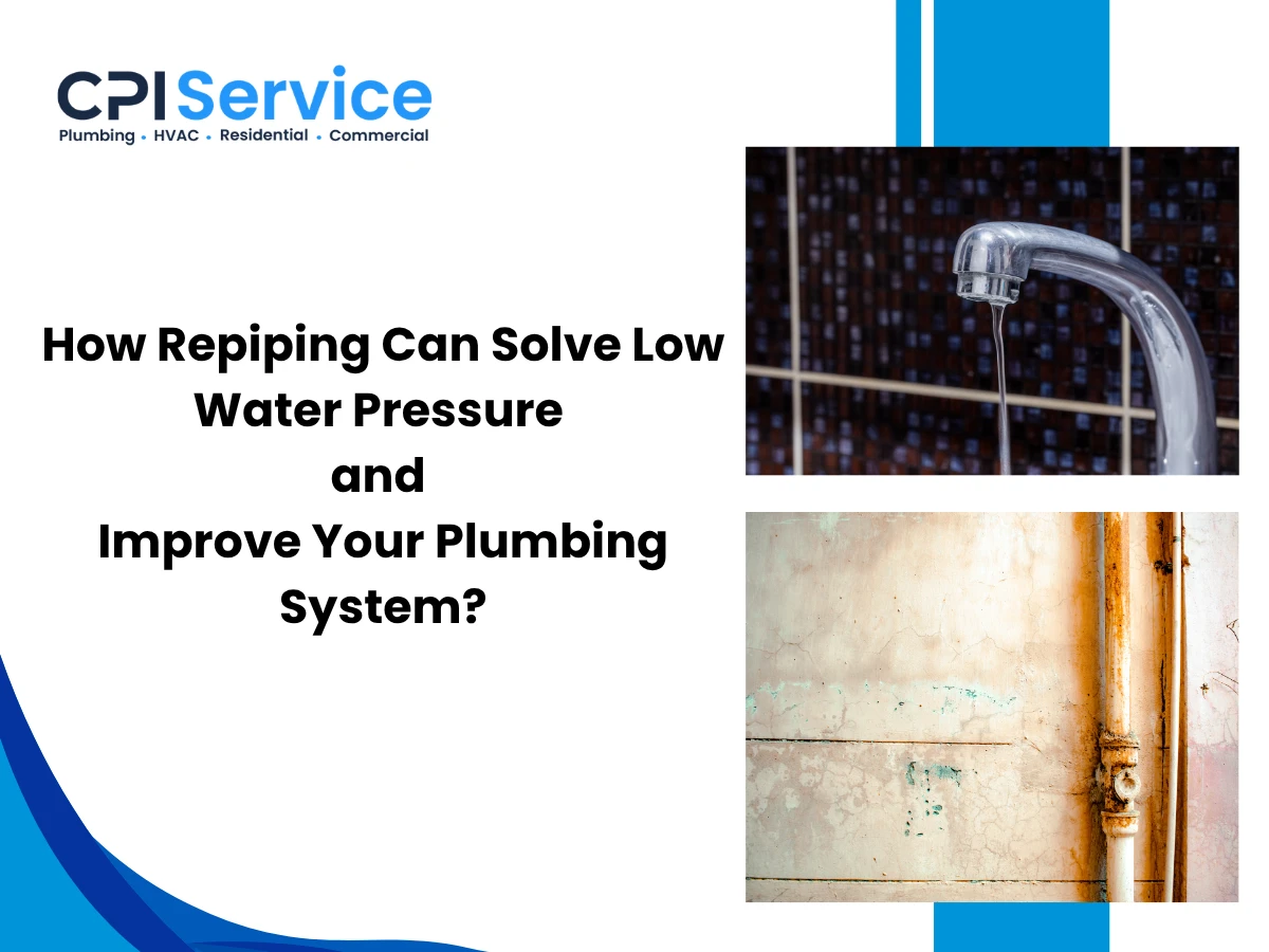 How Repiping Can Solve Low Water Pressure
