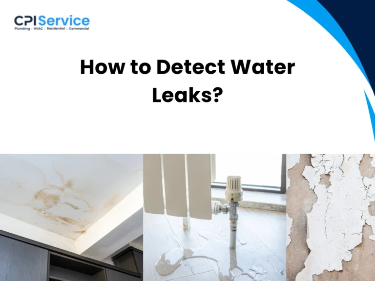 How to Detect Water Leaks