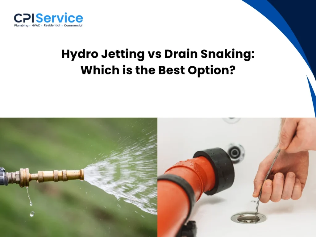 Hydro Jetting vs Drain Snaking- Which is the Best Option