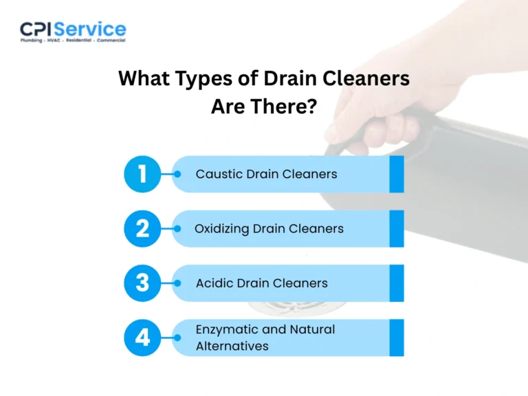 What Types of Drain Cleaners Are There