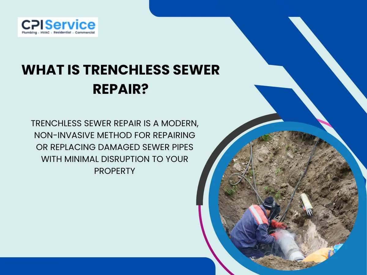 what is trenchless sewer repair