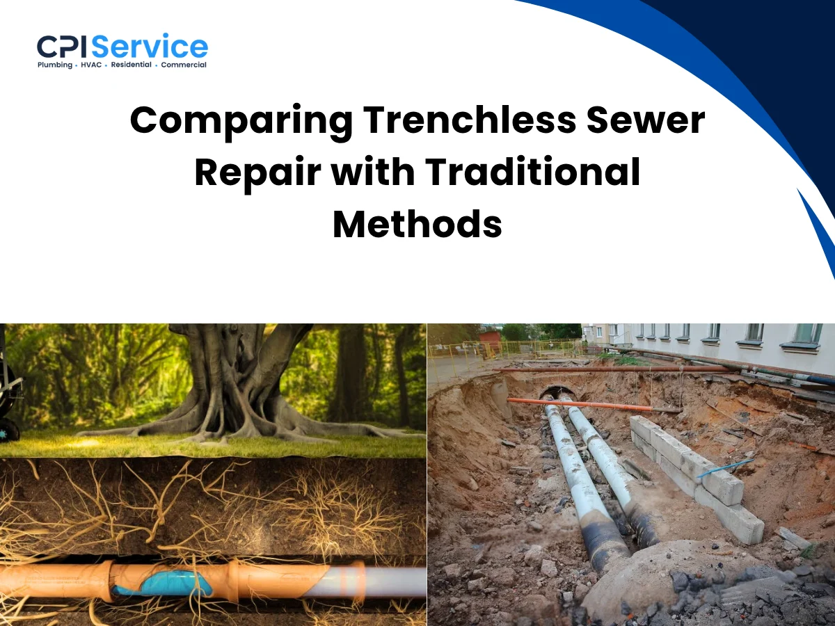 Comparing Trenchless Sewer Repair with Traditional Method