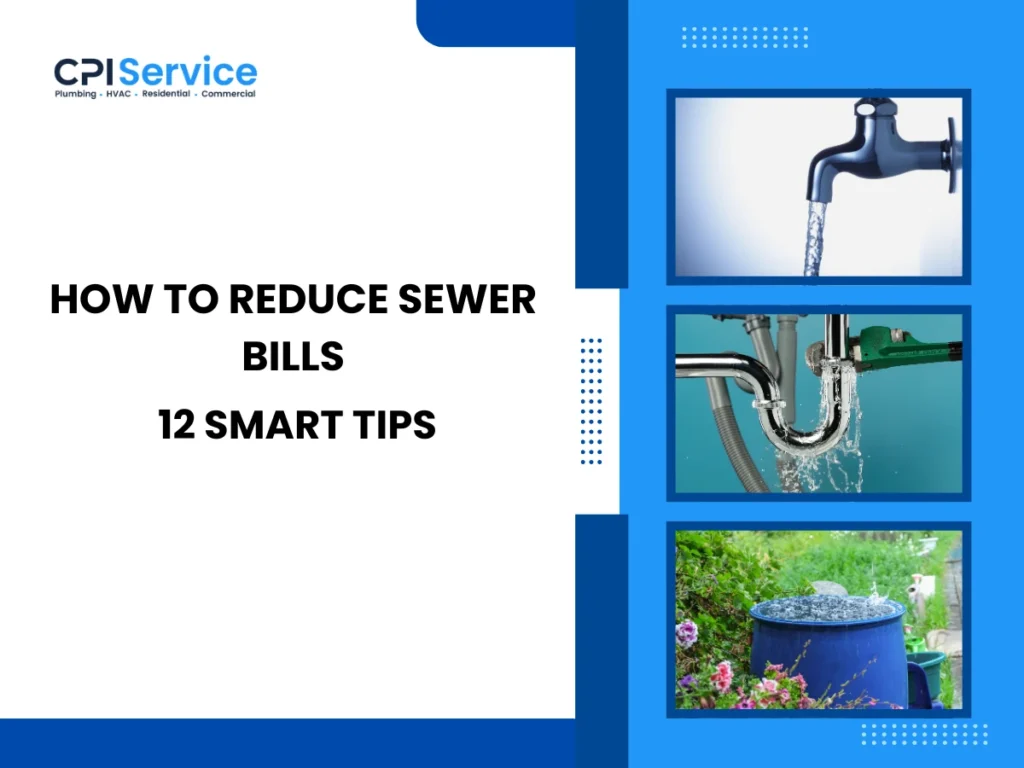 How to Reduce Sewer Bills