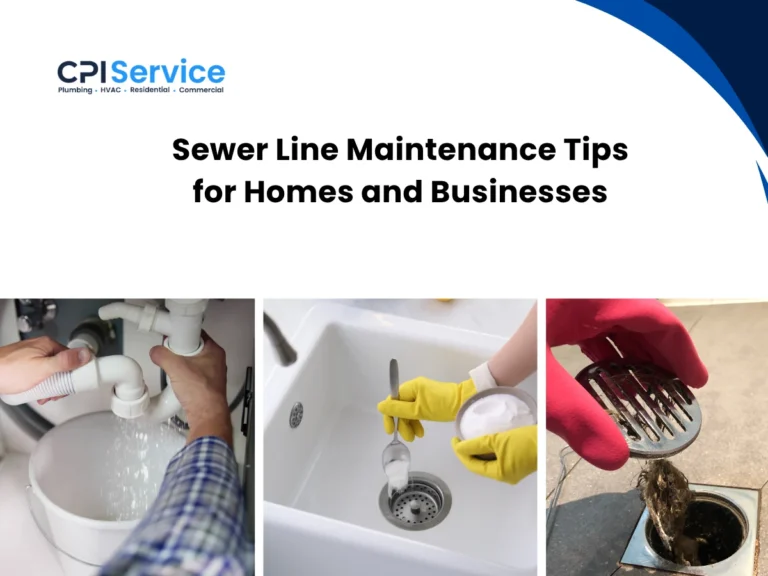 Sewer Line Maintenance Tips for Homes and Businesses