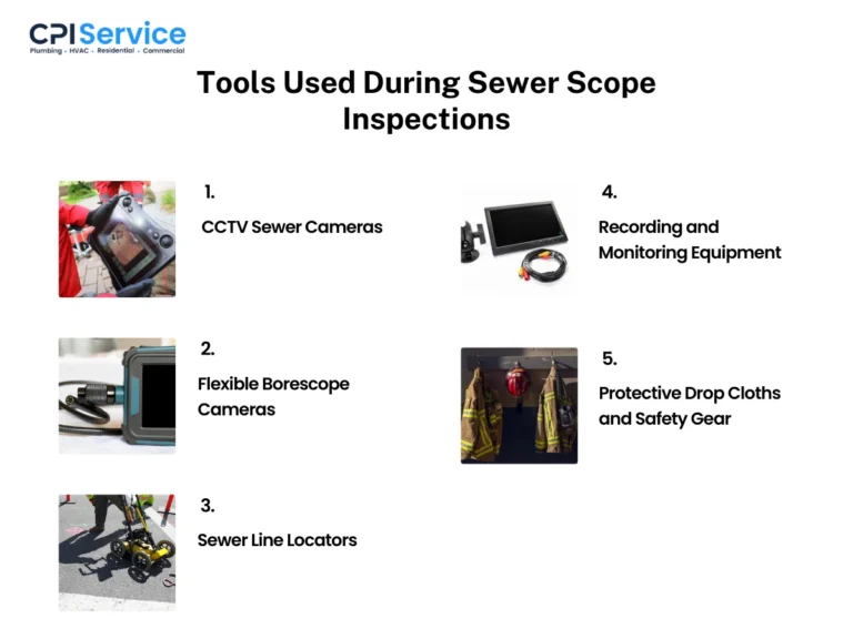To conduct a thorough sewer scope inspection, professionals rely on specialized tools like CCTV sewer cameras, flexible borescopes, and sewer line locators. These tools allow inspectors to access hard-to-reach areas, capture real-time footage, and accurately pinpoint issues in the sewer system.
