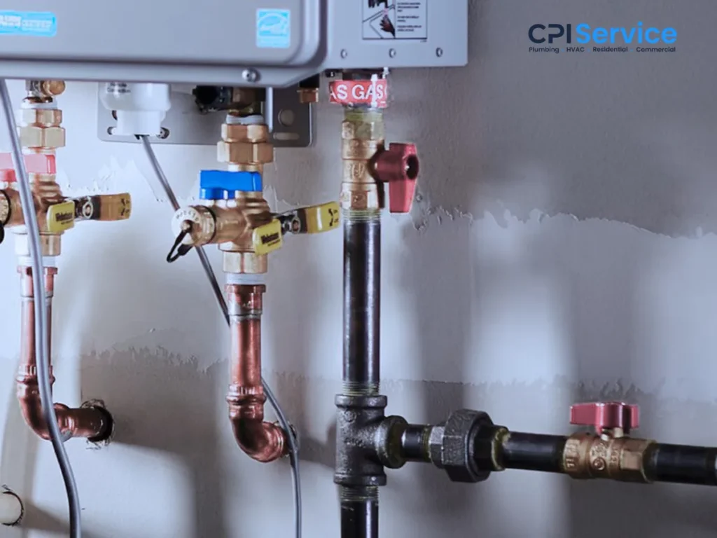 Connect Water Lines and Gas Connections