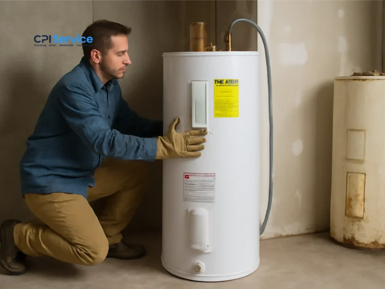 Position the New Electric Water Heater