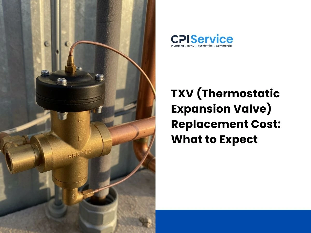 TXV (Thermostatic Expansion Valve) Replacement Cost What to Expect