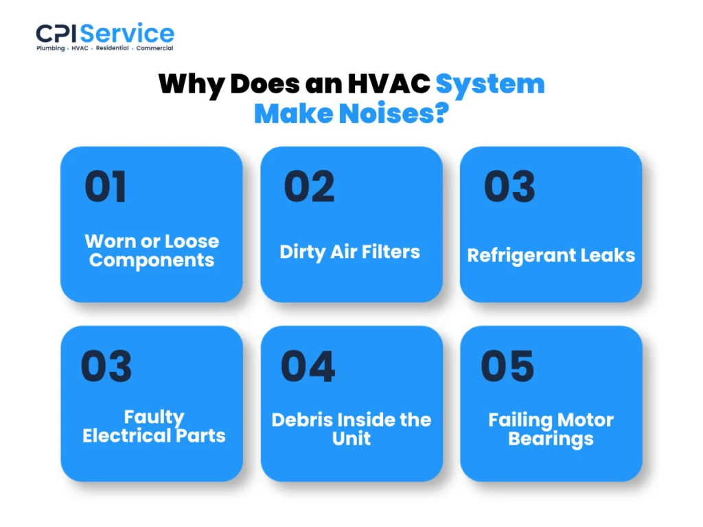 Why Does an HVAC System Make Noises