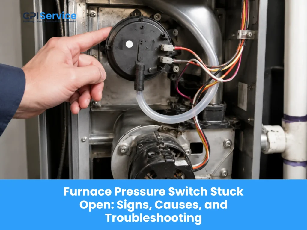 Furnace Pressure Switch Stuck Open: Signs, Causes, and Troubleshooting furnace pressure switch stuck open signs, causes, and troubleshooting