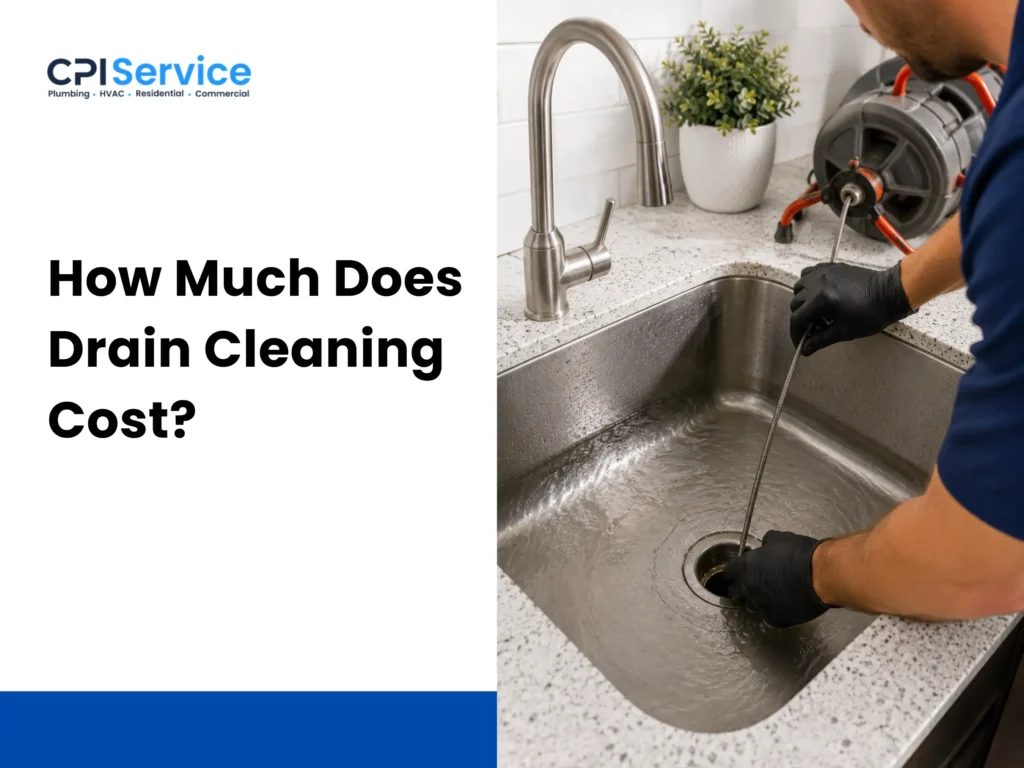 how much does drain cleaning cost
