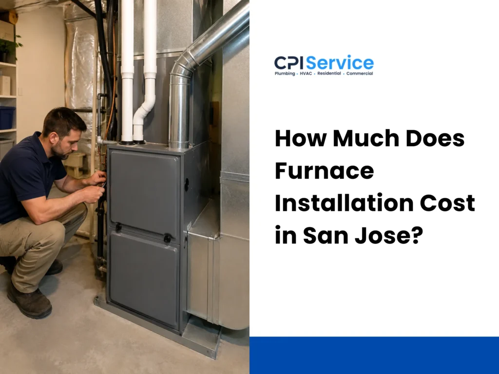 how much does furnace installation cost in san jose