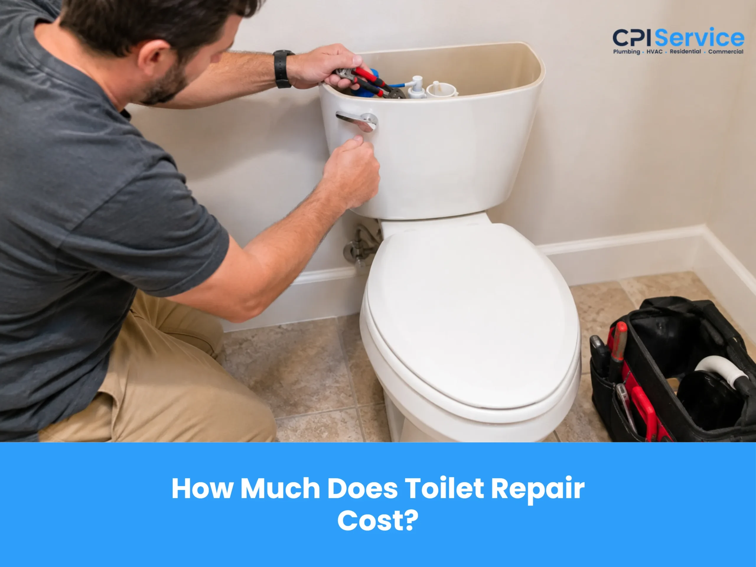 how much does toilet repair cost