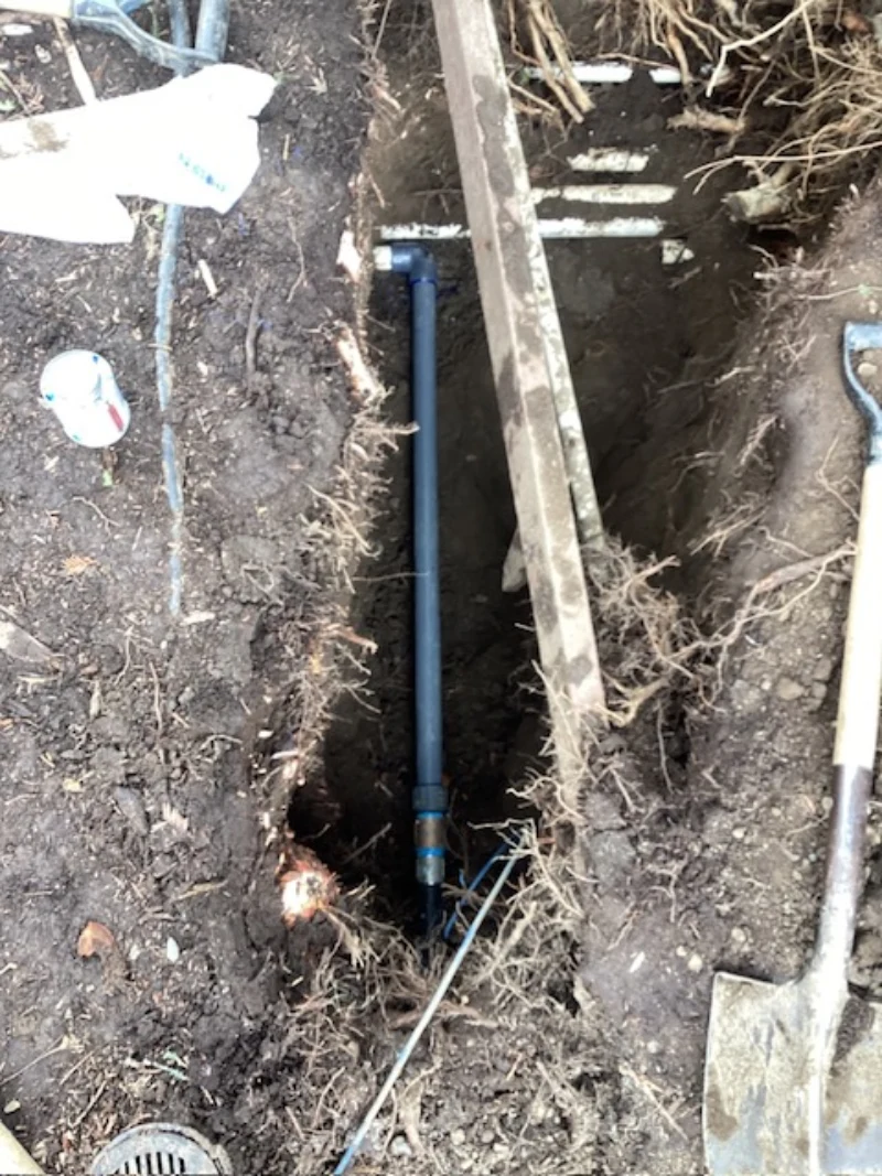 Underground leak repair