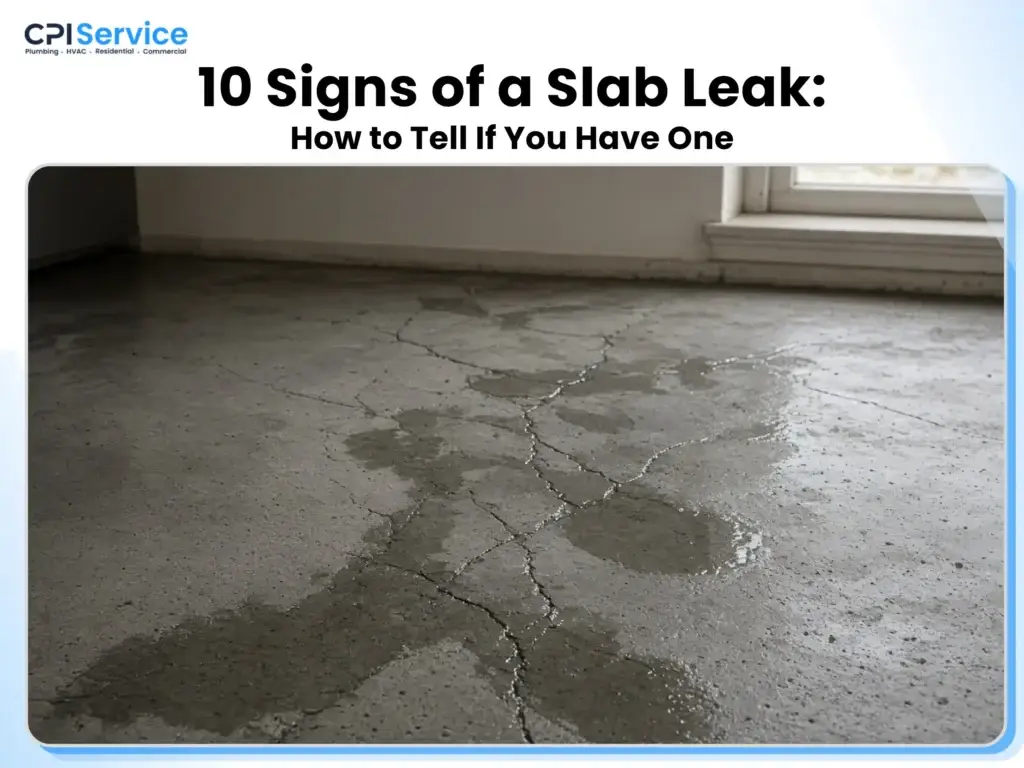 10 signs of a slab leak how to tell if you have one