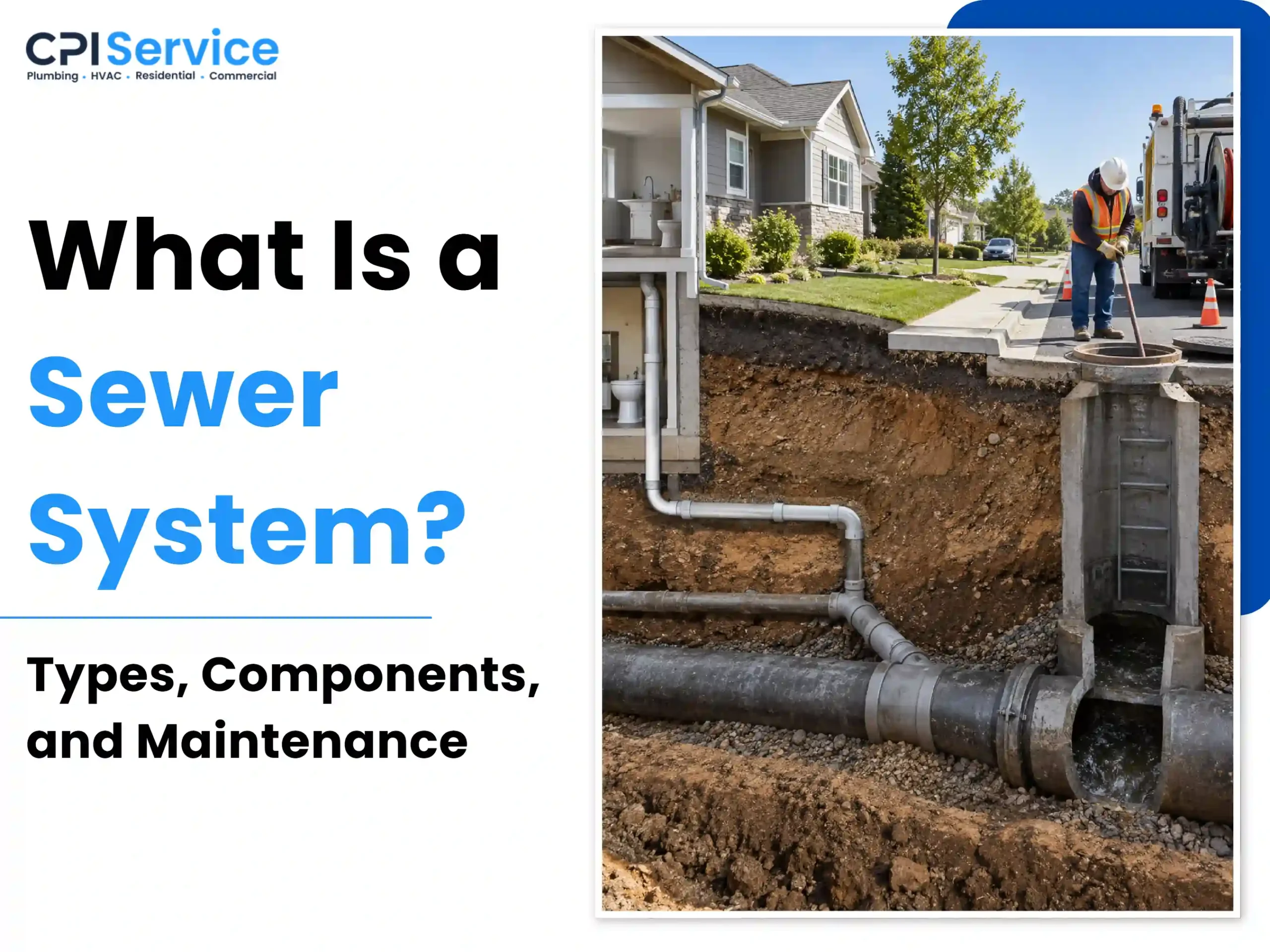 What is a Sewer System? Types, Components, and Maintenance what is a sewer system types components and maintenance scaled